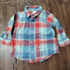 baby GAP チェック柄シャツ 12-18ヶ月 80cm