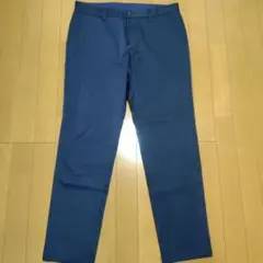 【新品・未使用】メンズ スラックス ネイビー シンプルのサムネイル