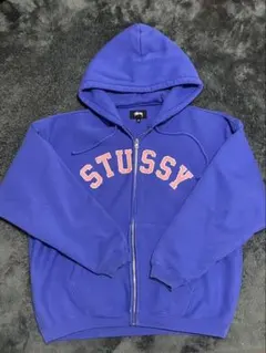 STUSSY ジップアップパーカー M