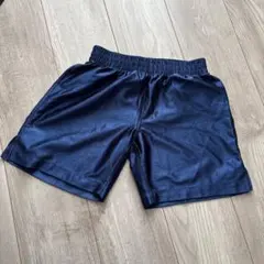 サッカー　ネイビーハーフパンツ　140サイズ