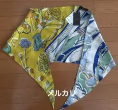 manipuri マニプリ コットンシルクストール120 ボンメール ブルー