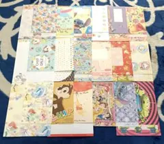 【Disneyレターセット④】オススメ♪18組セット