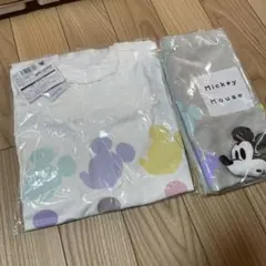 ミッキーtシャツ バックセット