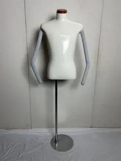 男性用 トルソー マネキン 上半身 ディスプレイ メンズ 腕付き