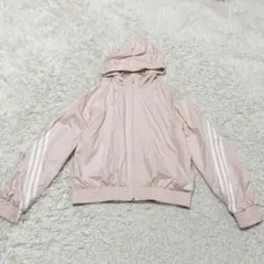 アディダス ジャケット スポーツウェア ピンク 160cm