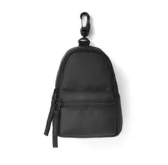 無印良品 MUJI 撥水 ミニ リュック サック 黒 ブラック ポーチ 小物入れ