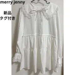 【新品・タグ付き】 merryjenny 2wayレースフリルミニワンピース