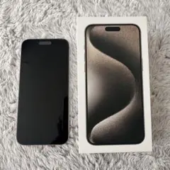 【美品】iPhone 15 Promax 1TB ナチュラルチタニウム