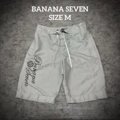 BANANA SEVEN y2k サーフショーツ ヒッコリーストライプ W28のサムネイル