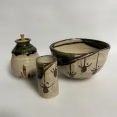 お稽古茶道具　茶箱用　3点セット