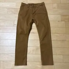 ヌーディージーンズ　slim adam チノパン　camel W29