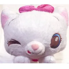 マリーちゃん ディズニー おしゃれキャット 寝そべり BIG ぬいぐるみ