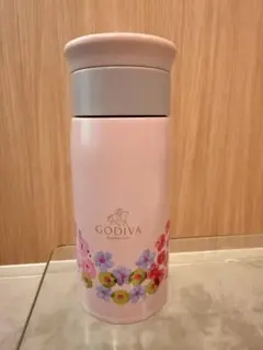 GODIVA ステンレスボトル ピンク 花柄のサムネイル