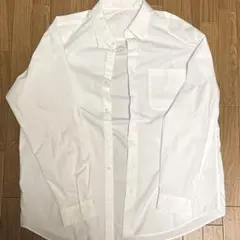 GU シャツ 白 ホワイト 長袖
