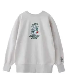 X-GIRL CAROLINE DINER コラボ スウェット トレーナー