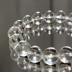 a*e様 水晶 ✧ 浄化・調和・心を整える　粒12mm 内径17cm 重量37g