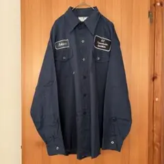 古着　ワークシャツ　長袖