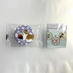 【⑥いくら】mofusand×くら寿司 缶バッジ