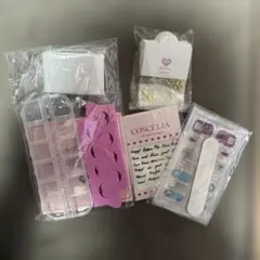 COSCELIA 3Dネイルシールと装飾パーツセット