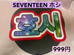 【2個目半額】セブンティーン　ホシ　うちわ文字　ネームボード　即日発送