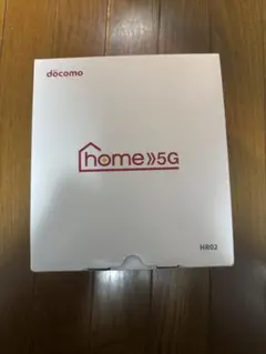 【新品未使用】docomo home5G(HR02) ダークグレー　ルーター