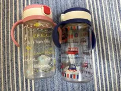 リッチェル アクリア おでかけストローマグR 320ml ２個セットのサムネイル