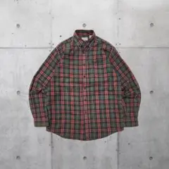 L.L.Bean '90 ネルシャツ くすみカラー タータンチェック