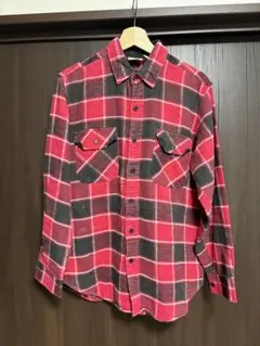 【90s】 FIVEBROTHER ネルシャツ　チェック