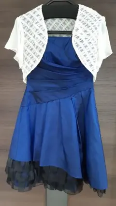 パーティドレス　結婚式　披露宴　2次会　ボレロ　2点セット