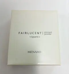 【新品】メナード フェアルーセントプレストパウダースペアー パフ付きのサムネイル