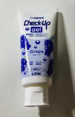 LION Check-Up gel グレープ 乳歯用ジェル60g