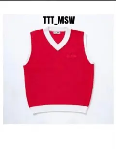 TTT _MSW New Standard Knit Vest　レア　完売のサムネイル