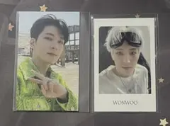 SEVENTEEN FACE THE SUN 特典 トレカ 2枚 ウォヌ