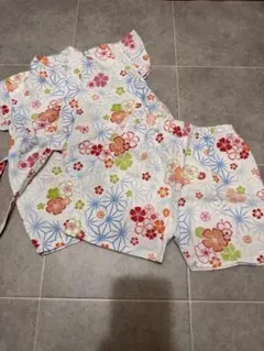 夏用✳︎花柄甚平　100cm