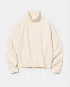 UNIQLO ユニクロ　スフレヤーンタートルネックセーター