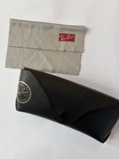 Ray-Ban メガネケース 黒 レザー