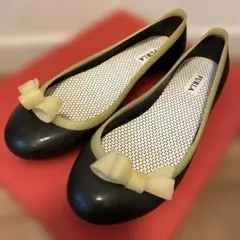 FURLA レインシューズ フラットパンプス リボン　36のサムネイル