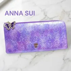 新品未使用】希少 アナスイ 幾何学模様 がま口 かぶせ長財布 - メルカリ