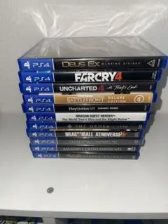 【まとめ売り】PS4 ソフト12本セット（アンチャーテッド4、ファークライ4他）
