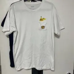 graniph ピカチュウ イーブイ Tシャツ M