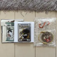 ヒロアカ原画展 パブミラー風アクリルステッカー&爆豪勝己アクリルチャームセット