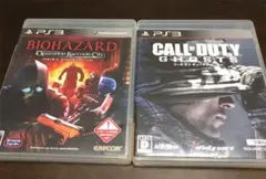 PS3ソフト コール オブ デューティゴースト&バイオハザード オペレーション