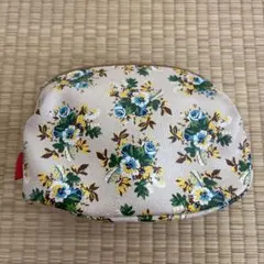 KENZO PARIS 花柄 ポーチ ベージュ/グリーンのサムネイル