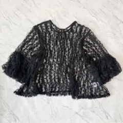 TORRAZZO DONNAトラッツォドンナ フローラルシアーフレアトップス