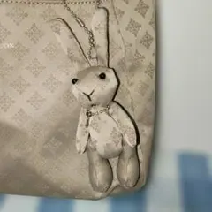 極美品✨パトリックコックス 2wayトートバッグ 大人可愛い♡うさぎチャーム付き