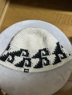 stussy waves knit bucket hat