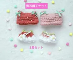 【最終セール】猫耳ニット帽 セット お洋服 ポシェット にじさんじ にじぱぺ