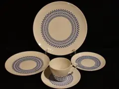 ドイツ ローゼンタール rosenthalのカップ・ソーサー・プレート5点セットのサムネイル