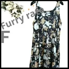 5023♡夏 Furryrate ファーリーレート ノースリーブロングワンピースのサムネイル