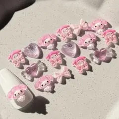 即購入 OK ⭕️ マイメロ ネイルパーツセットのサムネイル